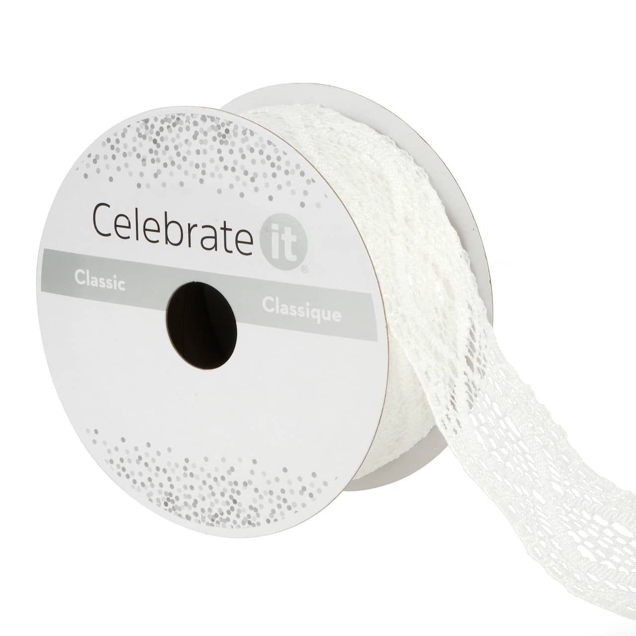 1.5" x 4yd. Lace Ribbon by Celebrate It™ Classic